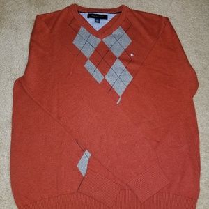 Timmy Hilfiger Argyle V-neck Sweater